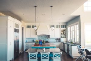 organising the kitchen