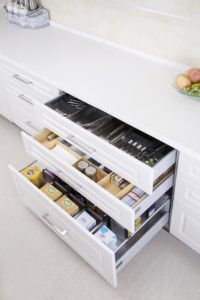 how to organise your kitchen drawers and cabinets 