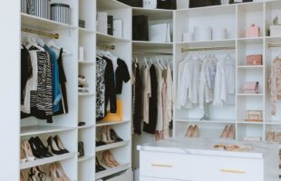 white wardrobe closet